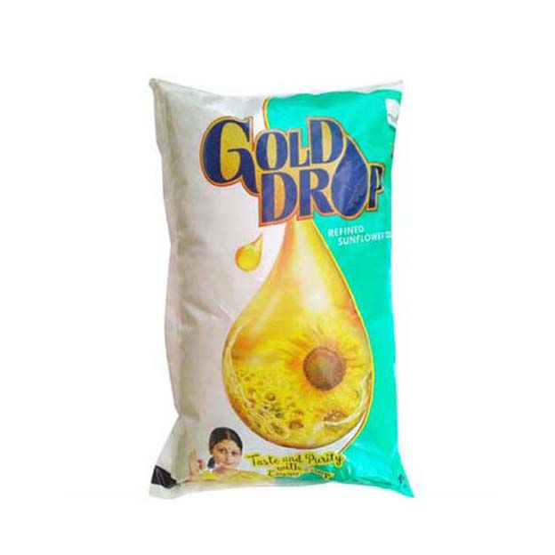 Gold Drop – Sunflower Oil – 1Ltr