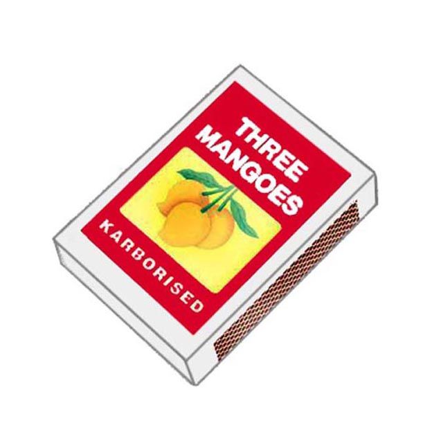 Three Mango – Match Boxes – 10pc